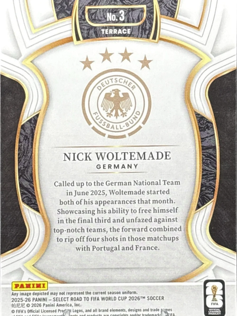 Panini select rookie